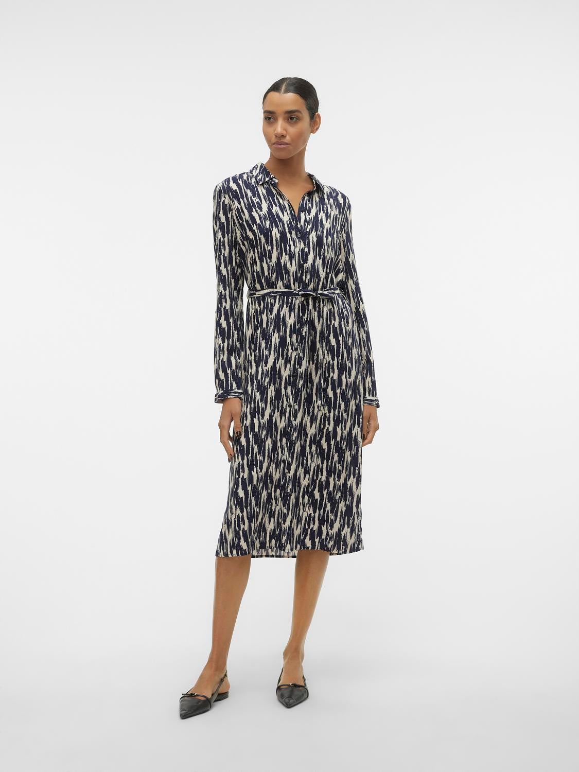 VMEASY Langes Kleid