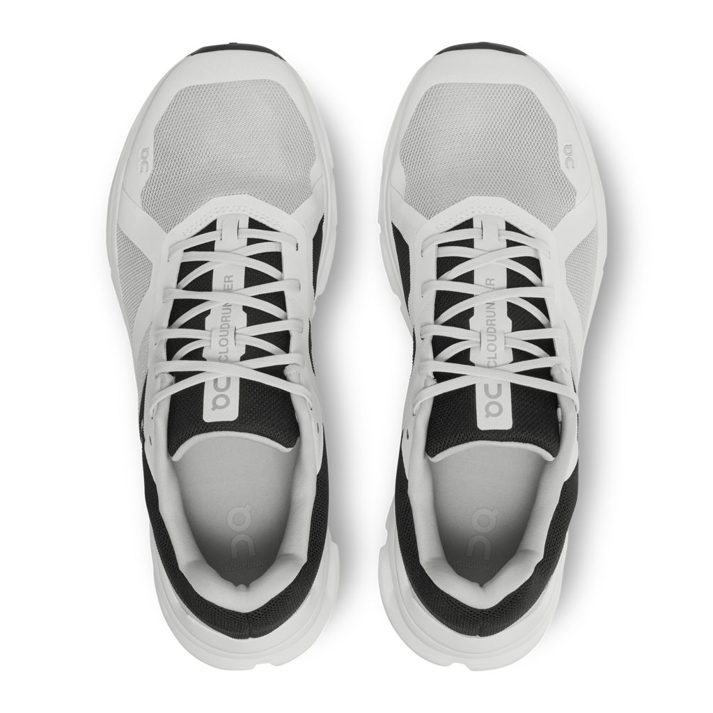ON RUNNING Cloudrunner GLACIER, BLACK Laufschuh