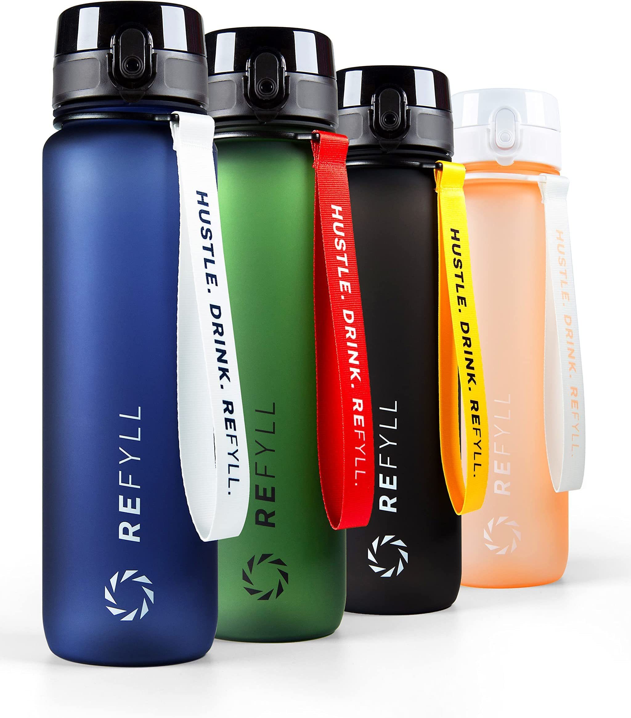 REFYLL Trinkflasche Sport-Trinkflasche 1L 