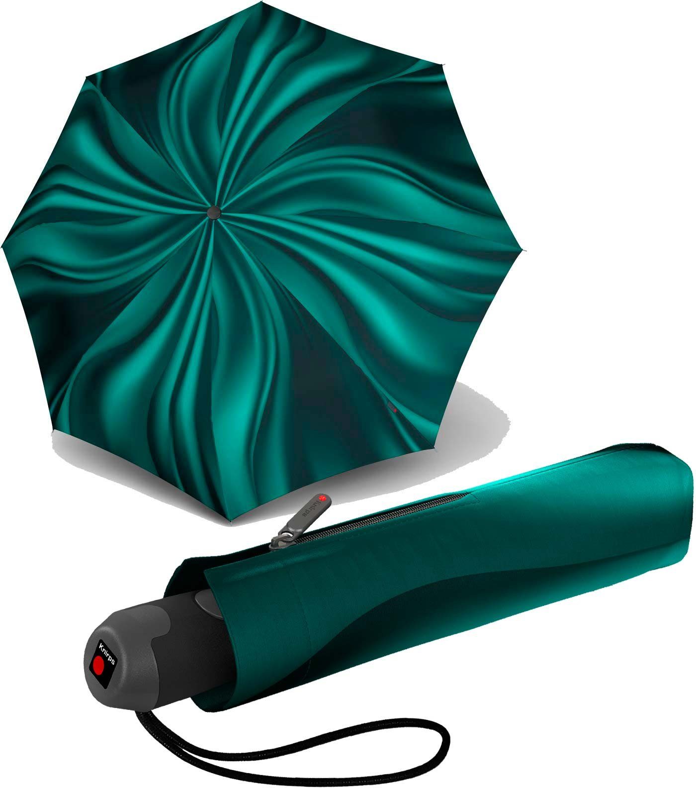 Knirps® Taschenregenschirm E.200 Duomatic Auf-Zu-Automatik - Supernova, stabil, kompakt mit schönem großem Dach