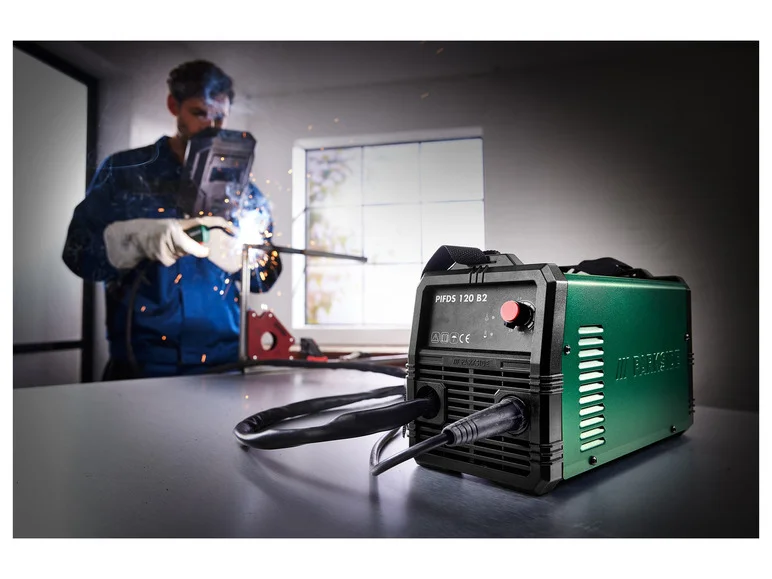 Máquina de soldagem com arame tubular PARKSIDE® Falownik PIFDS 120 B2