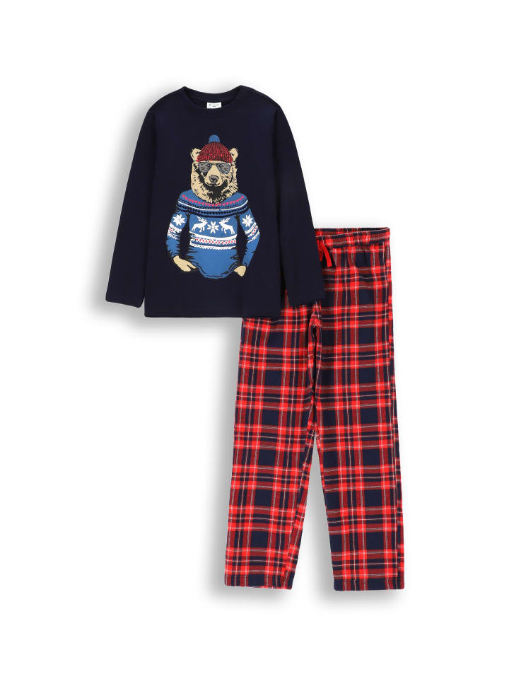 Coccodrillo Pyjama für Jungen in dunkelblau günstig kaufen