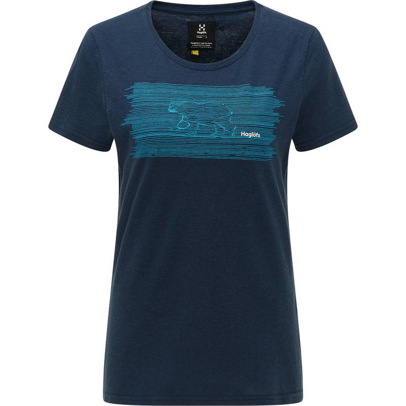 Haglöfs Träd Tee Print Funktionsshirt Damen