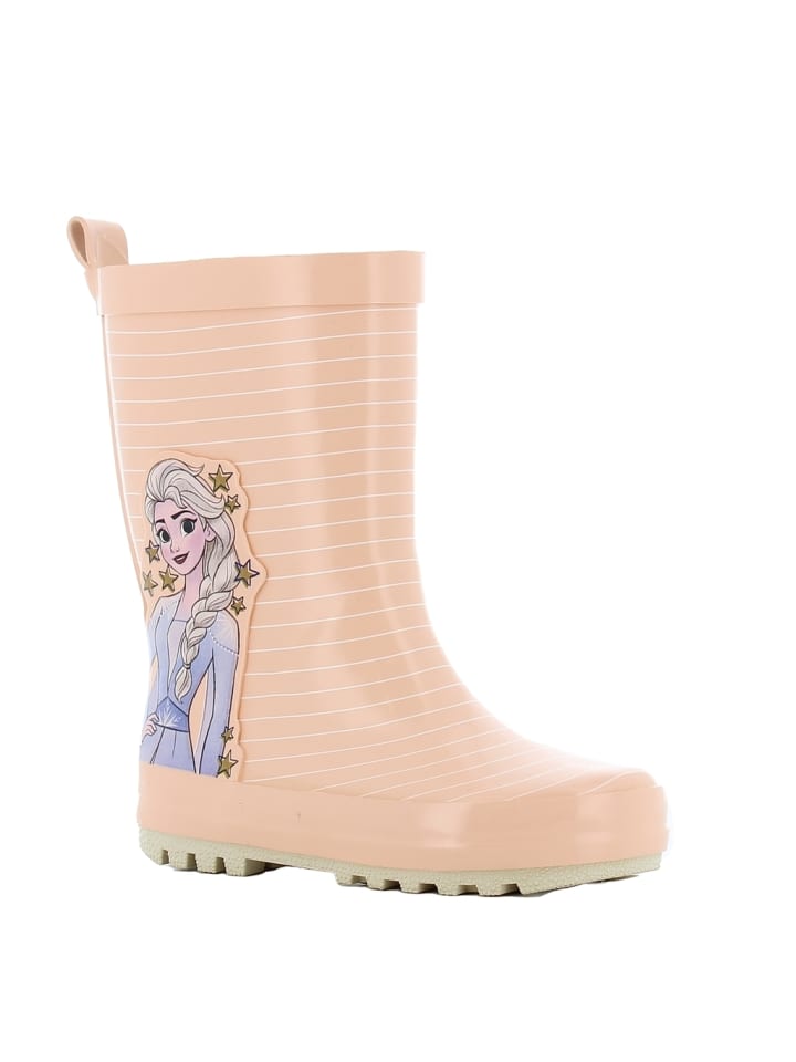 Disney Frozen Gummistiefel mit Die Eiskönigin Motiv, in Rosa, Anna und Elsa Design günstig kaufen