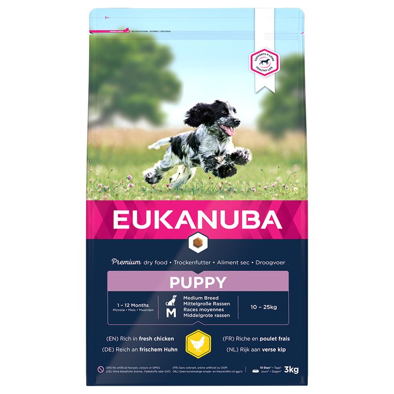 Eukanuba Puppy Medium Breed Huhn