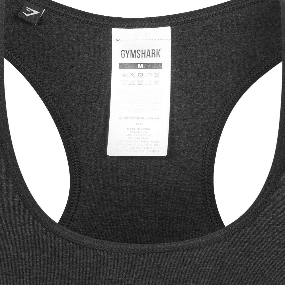 Gymshark Vital Seamless Damen Sport-BH GLSB1883-BKM