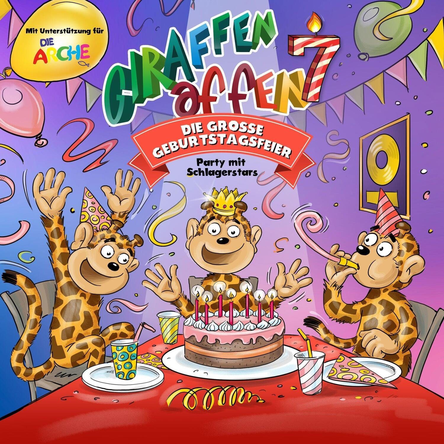 Universal Hörspiel Giraffenaffen 7 - Die große Geburtstagsfeier