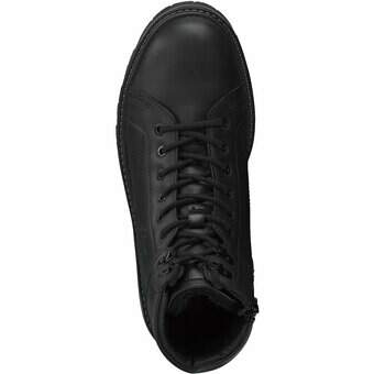 s.Oliver Schnür Boots in schwarz