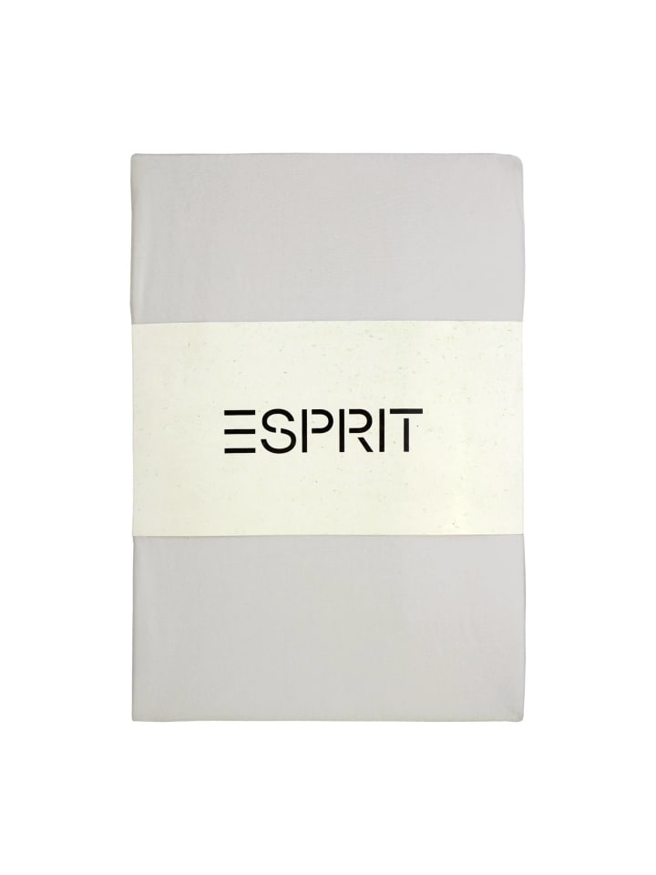 ESPRIT Spannbettlaken PREMIUM in Grau günstig kaufen
