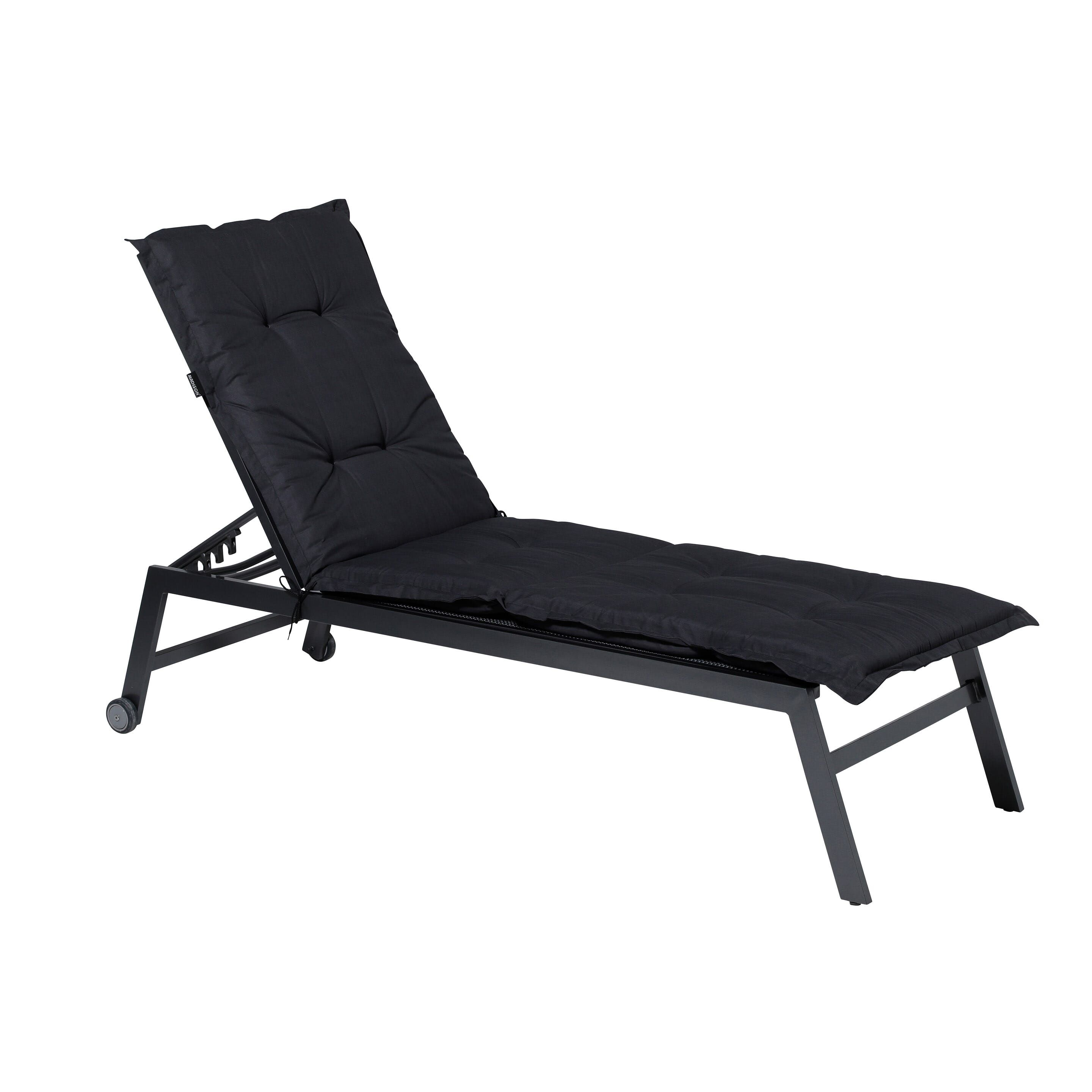 Madison Basic Schwarz 200 x 65 Liegekissen