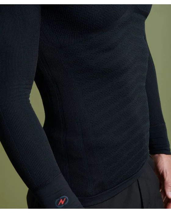 T-shirt col zippé Energy Thermolactyl 5 homme
