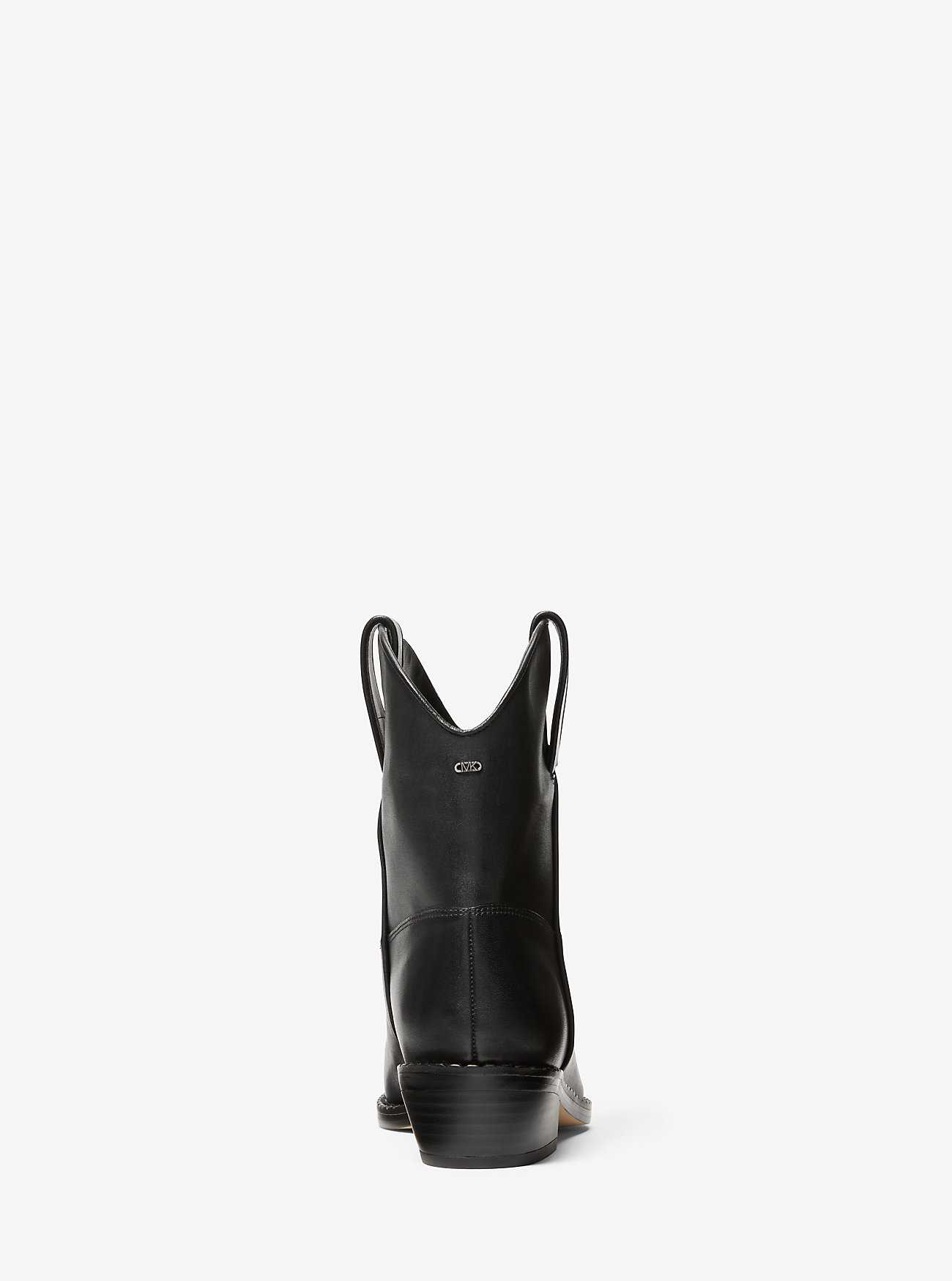 Buty skórzane Noemie - czarne