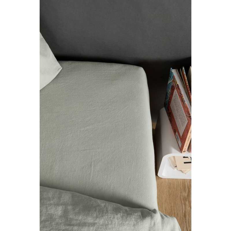Drap housse Lin et Coton Bio 1 personne