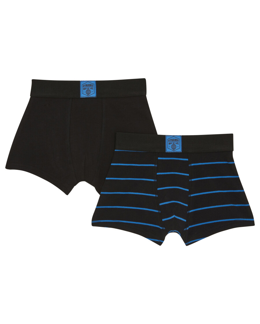 Retro Boxershorts mit Aufnäher
