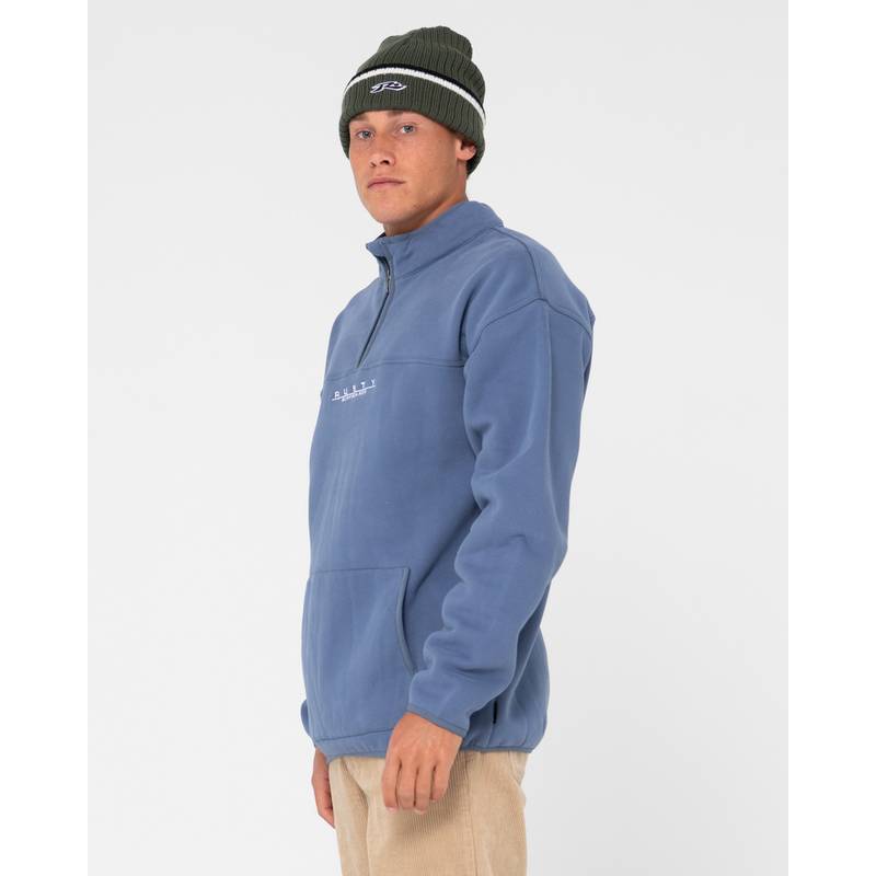 RUSTY RS RELAXED 1/4 ZIP SUPER FLEECE Fleecepullover Herren