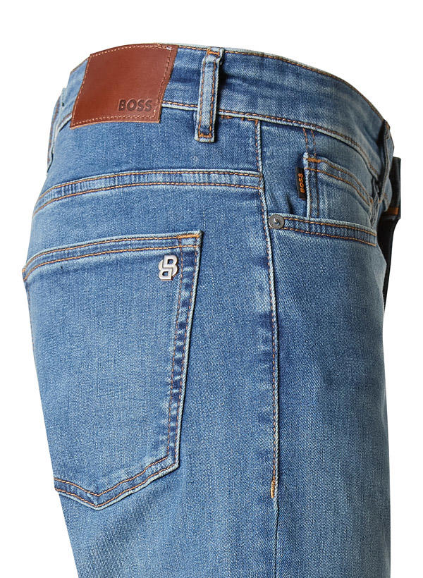 BOSS Orange, Jeans Delaware, Slim Fit, Baumwoll-Stretch, blau