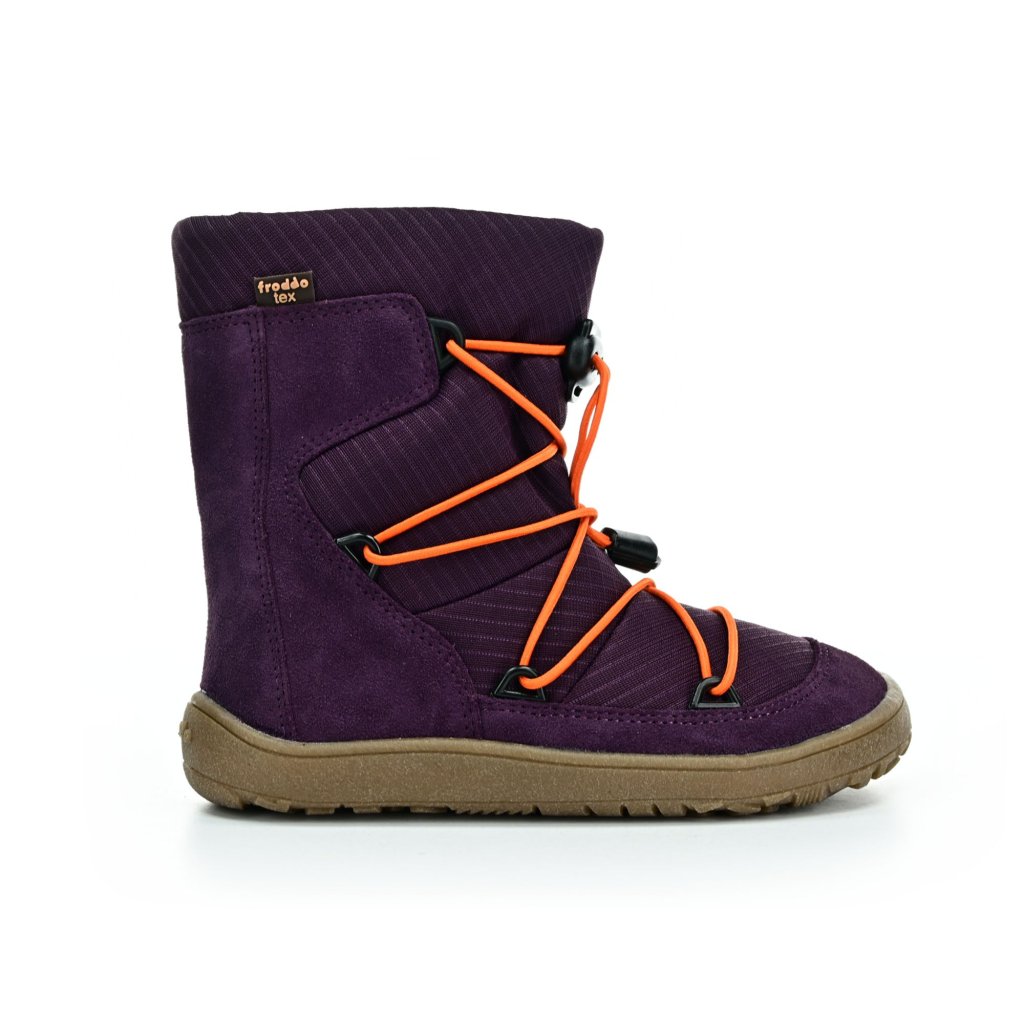 Froddo G3160239-5 Purple Barfuß-Schneestiefel