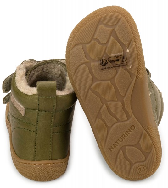 Naturino ~ Wigghi HighCut Klettschuh Winter ~ Green