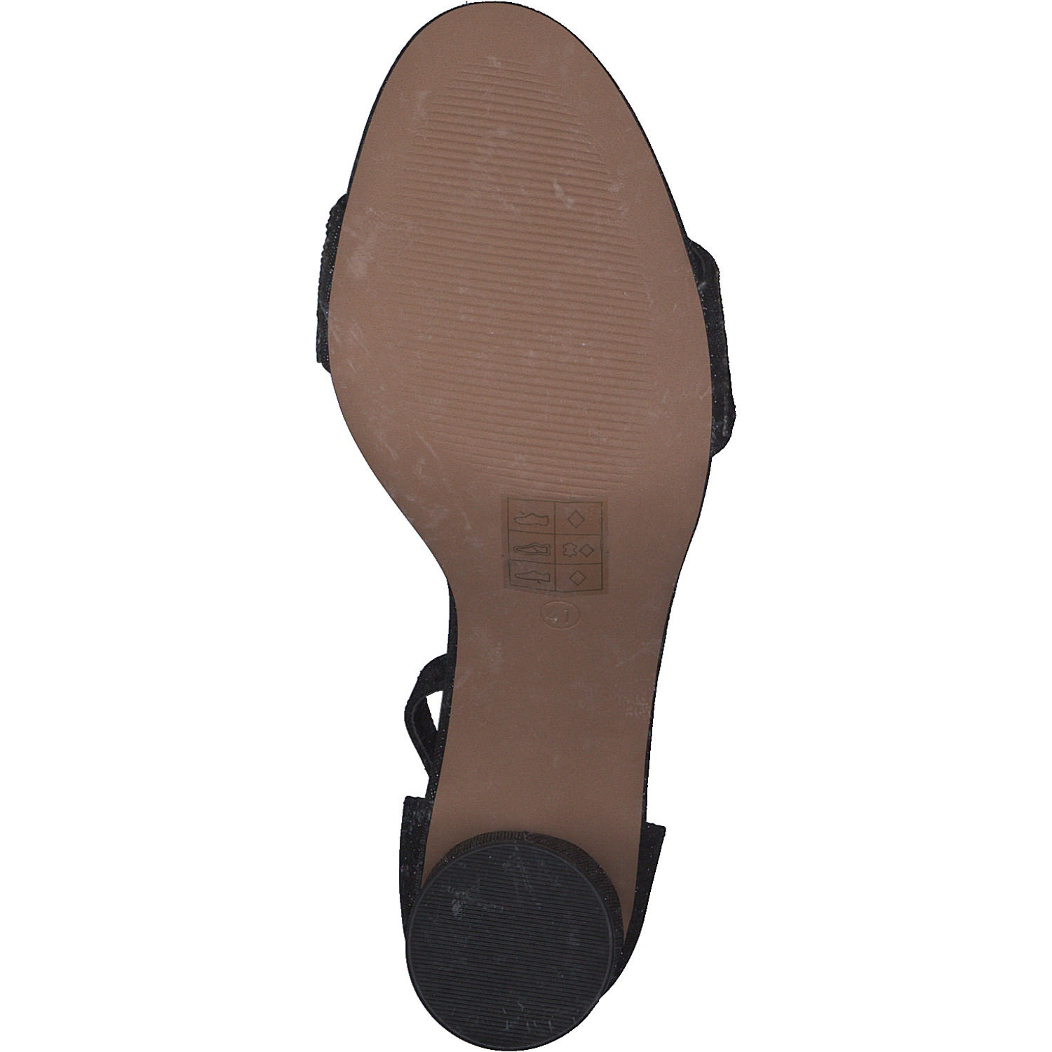 La Strada 1904220, Pumps, Damen, black- grossgrain glitter + st