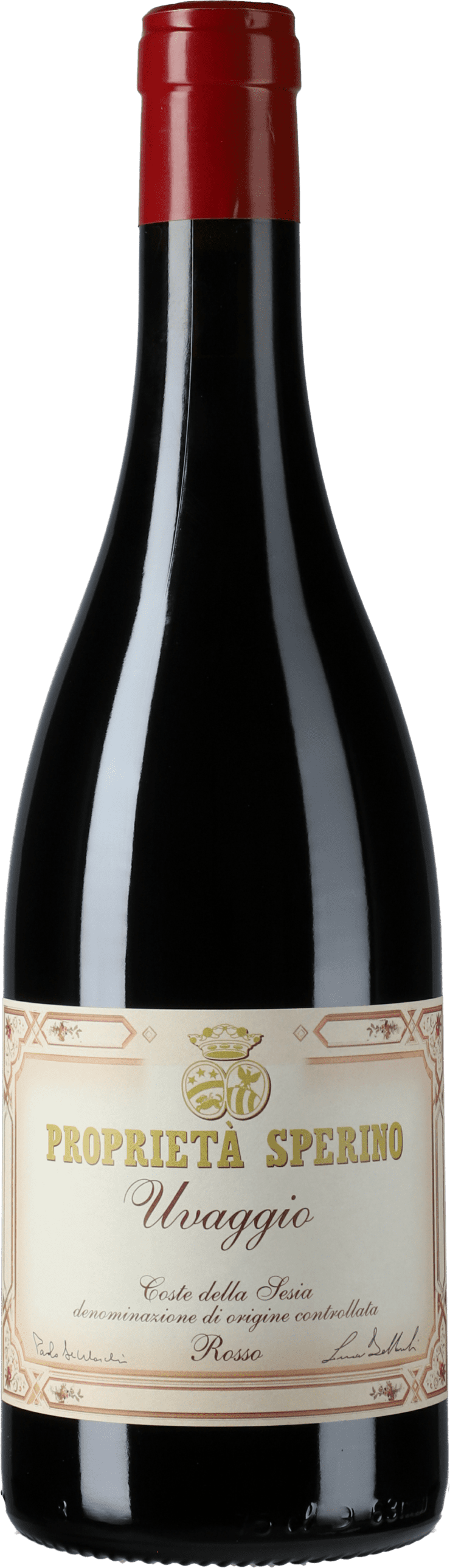 Proprieta Sperino: Uvaggio 2019
