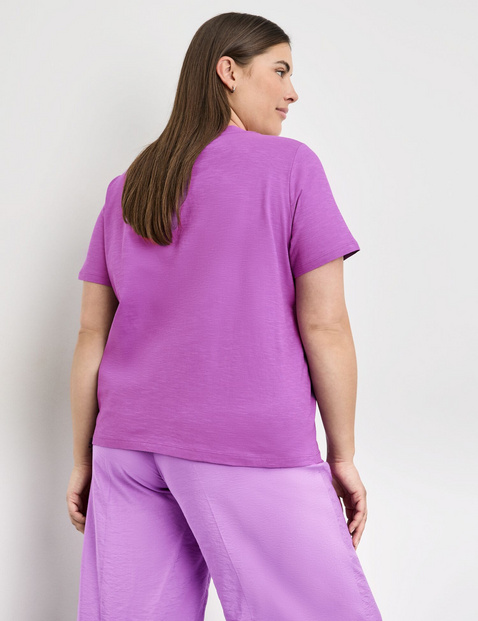 V-Shirt aus Bio-Baumwolle