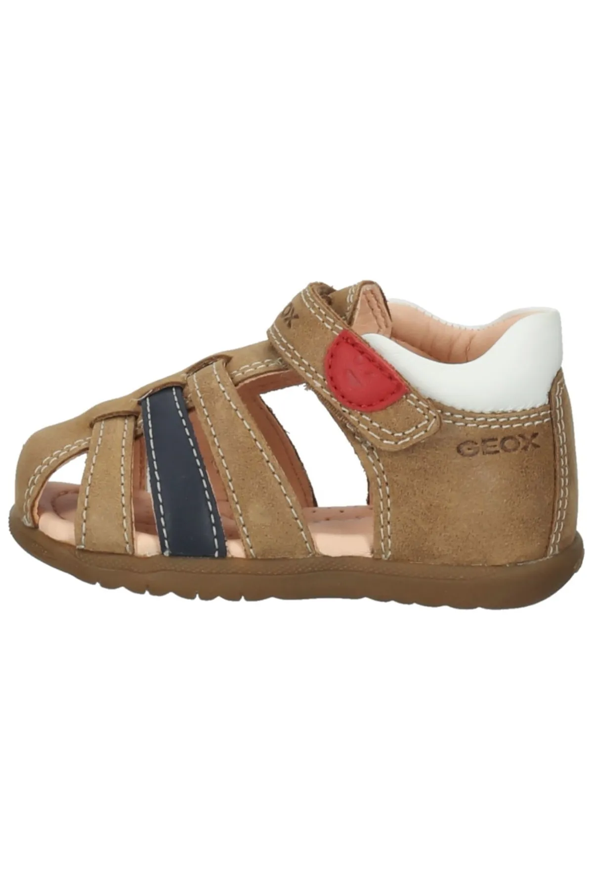 Geox  Sandalette - Braun - Flacher Absatz