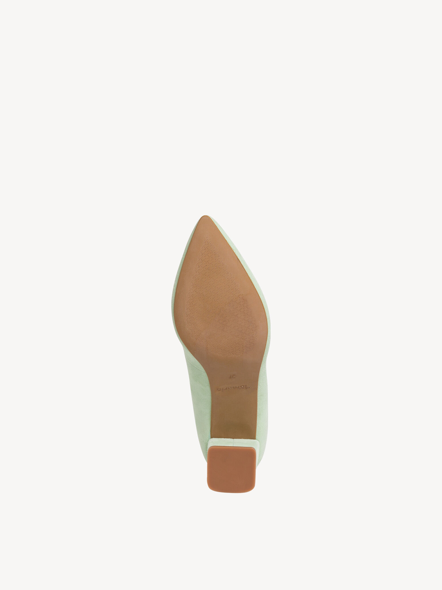 Escarpin en cuir - vert