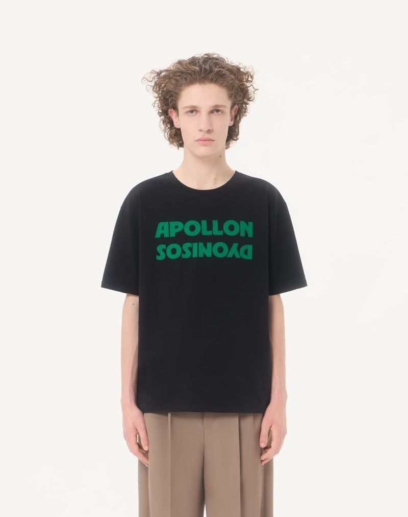 Valentino katoenen T-shirt met Apollon/Dyonisos-print