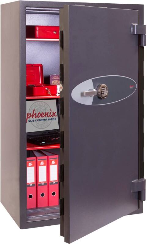 Phoenix Wertschutzschrank HS3555E Grau 860 x 500 x 1.630 mm