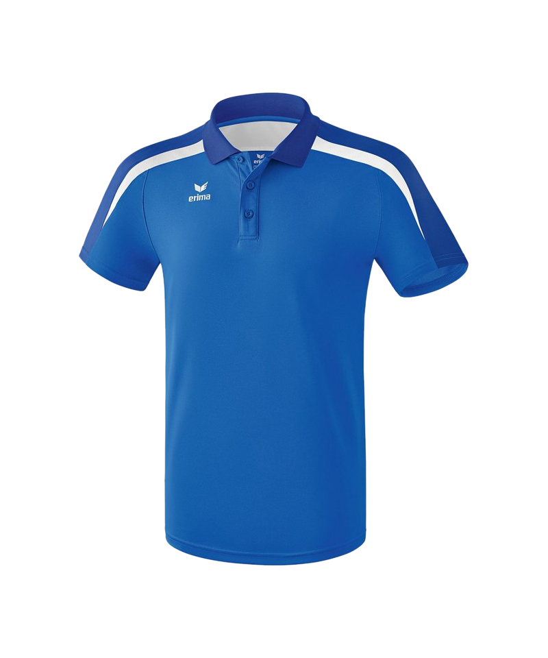 Erima Liga 2.0 Poloshirt Kids Blau Weiss