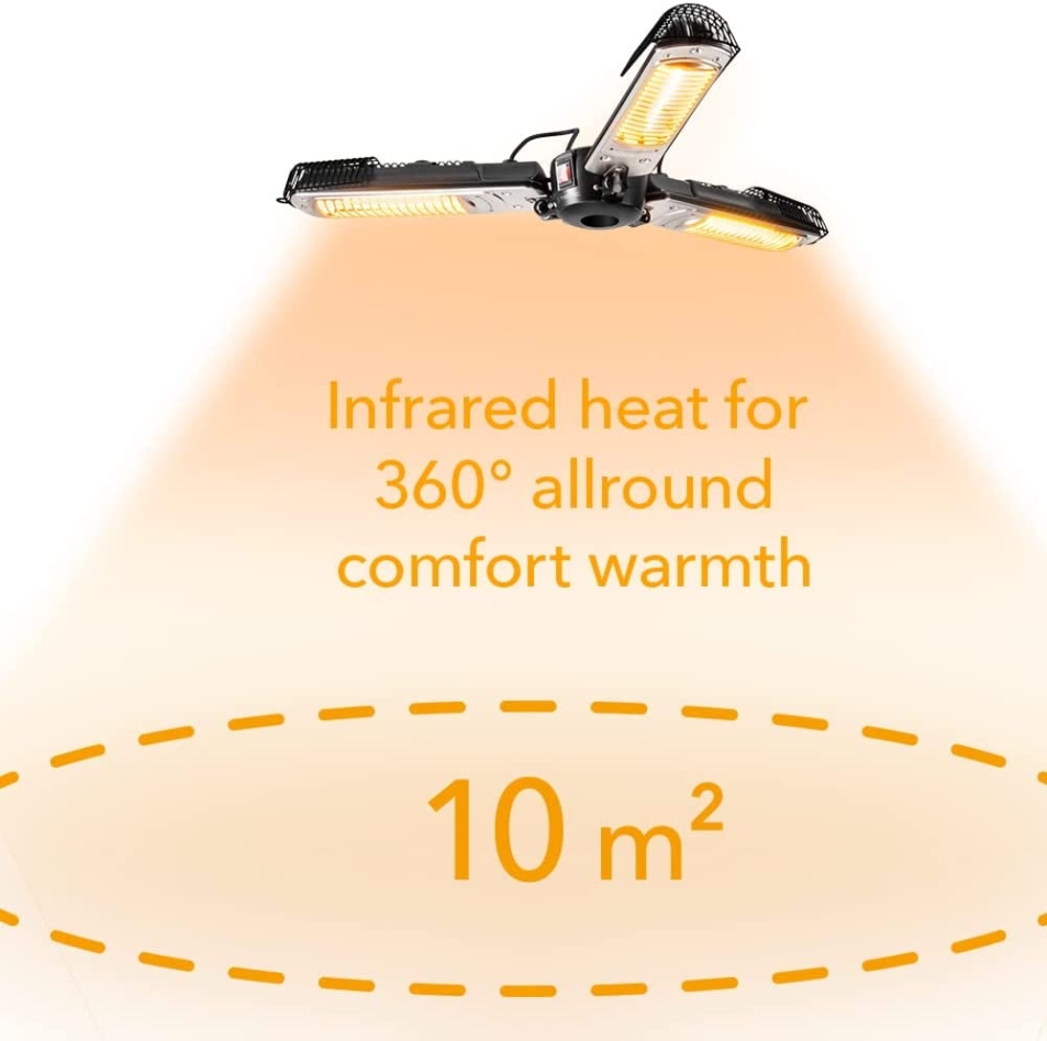Trotec 1410003825 IR 2005 SC Parasolverwarming