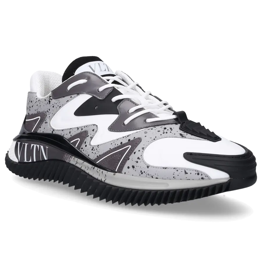 Valentino Garavani - Sneaker low WADE Kalbsleder - grau