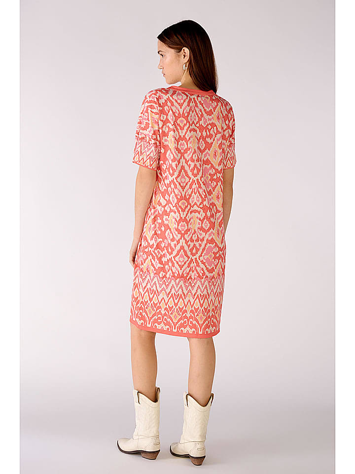 Oui Kleid in Orange günstig kaufen 38
