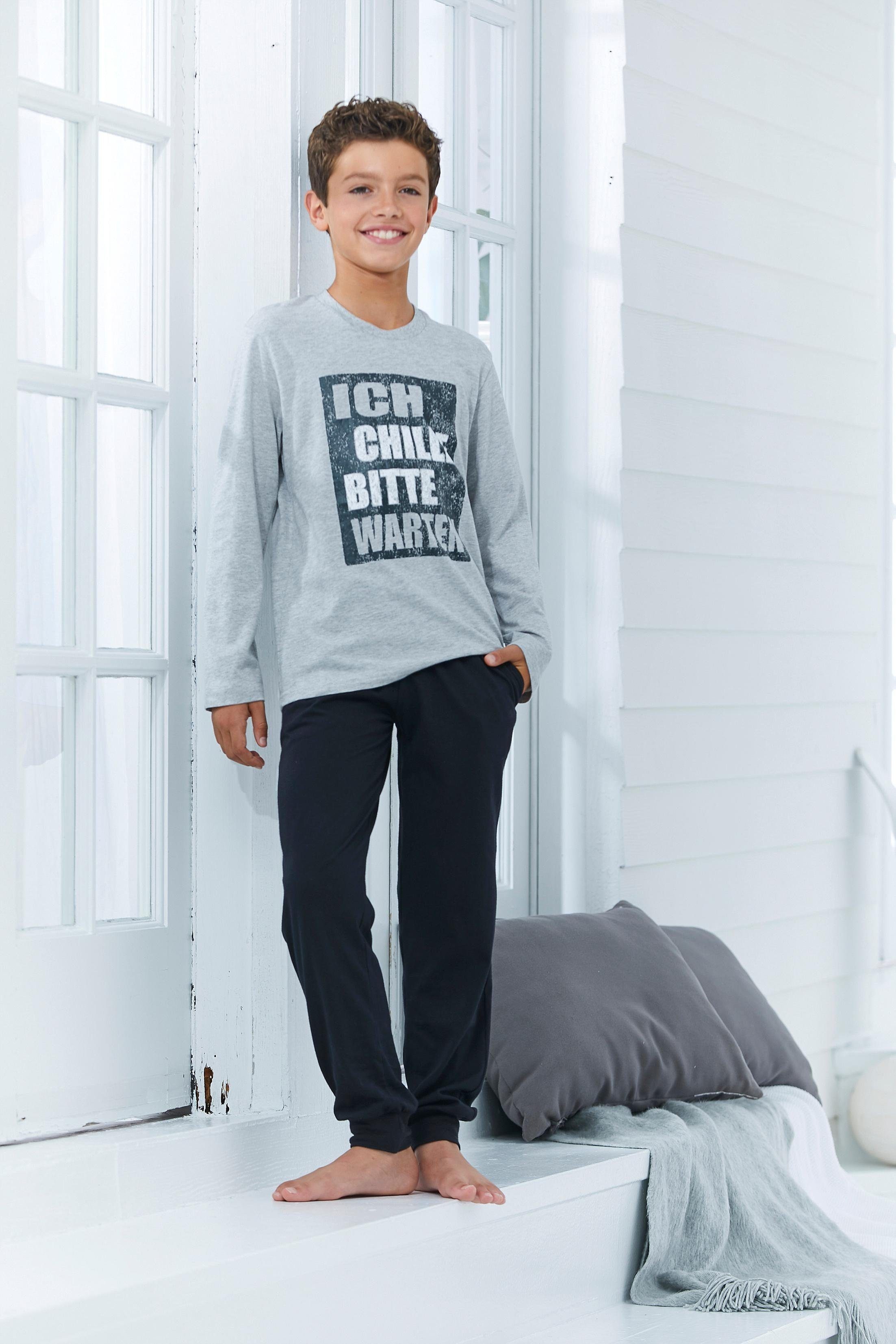 AUTHENTIC LE JOGGER Pyjama (2 tlg., 1 Stück) 