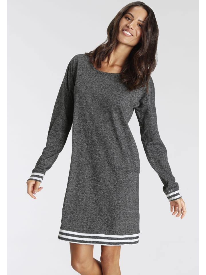 VIVANCE DREAMS Sleepshirt in schwarz meliert günstig kaufen