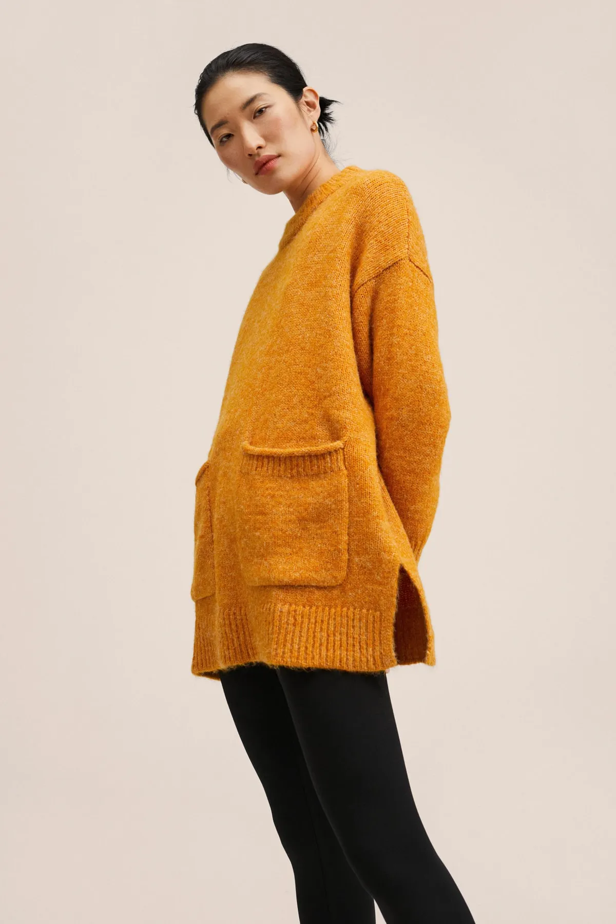 MANGO  27000784 Damen/Mädchen Orange
