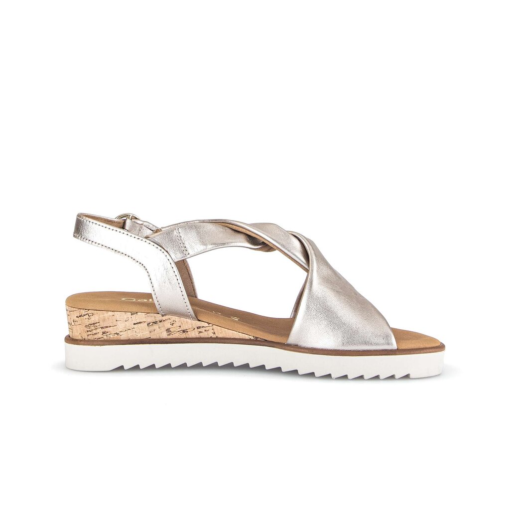 Gabor comfort Keilsandalette gold