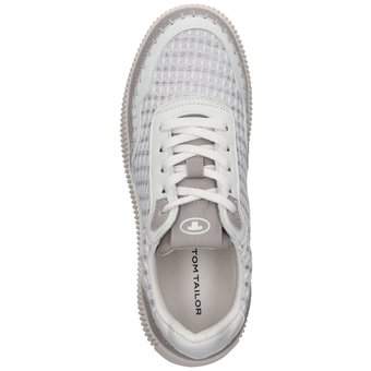 Tom Tailor Plateau Sneaker in grau