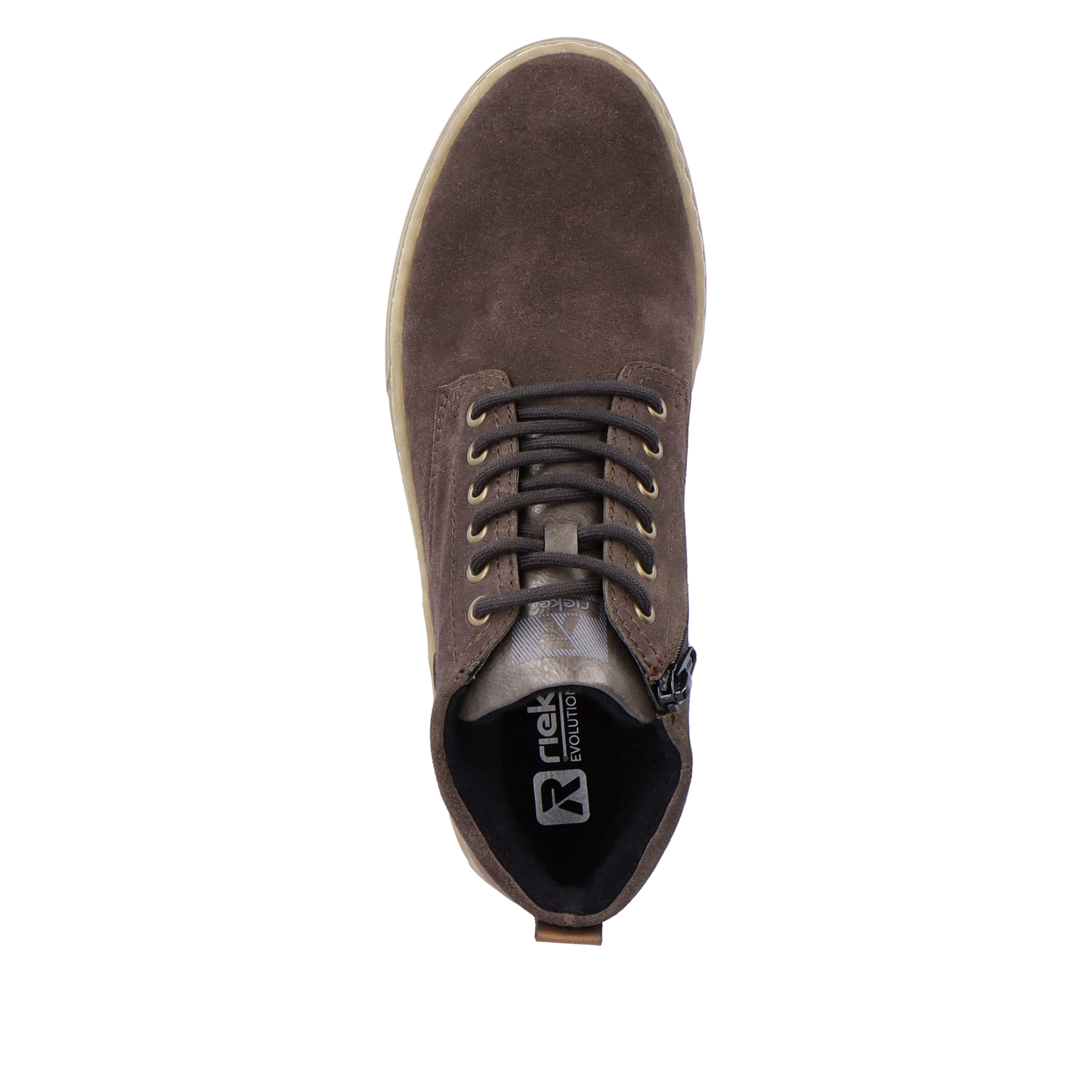 Rieker Herren Sneaker High dusty grey