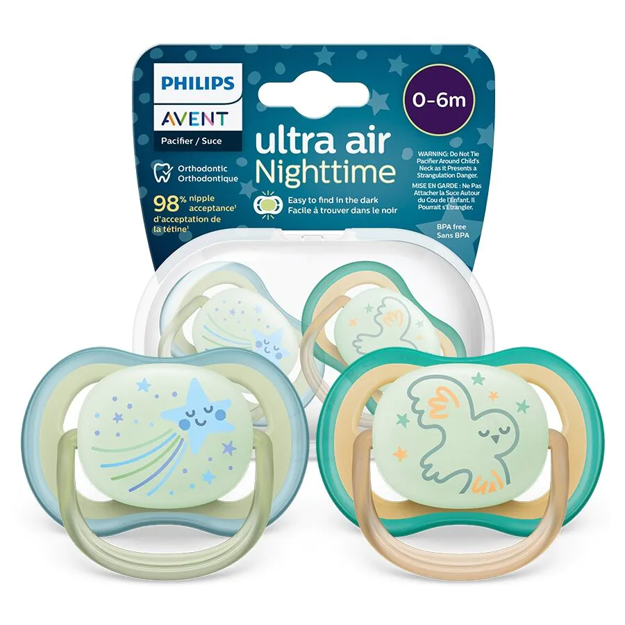 Avent Smoczek Ultra Air 0-6m, naktis