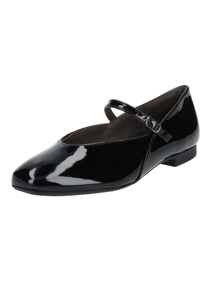 Paul Green Ballerinas in Schwarz Lack günstig kaufen