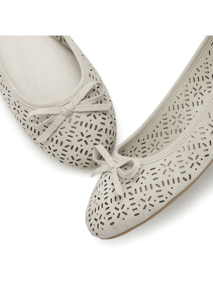 LASCANA Ballerina in beige günstig kaufen