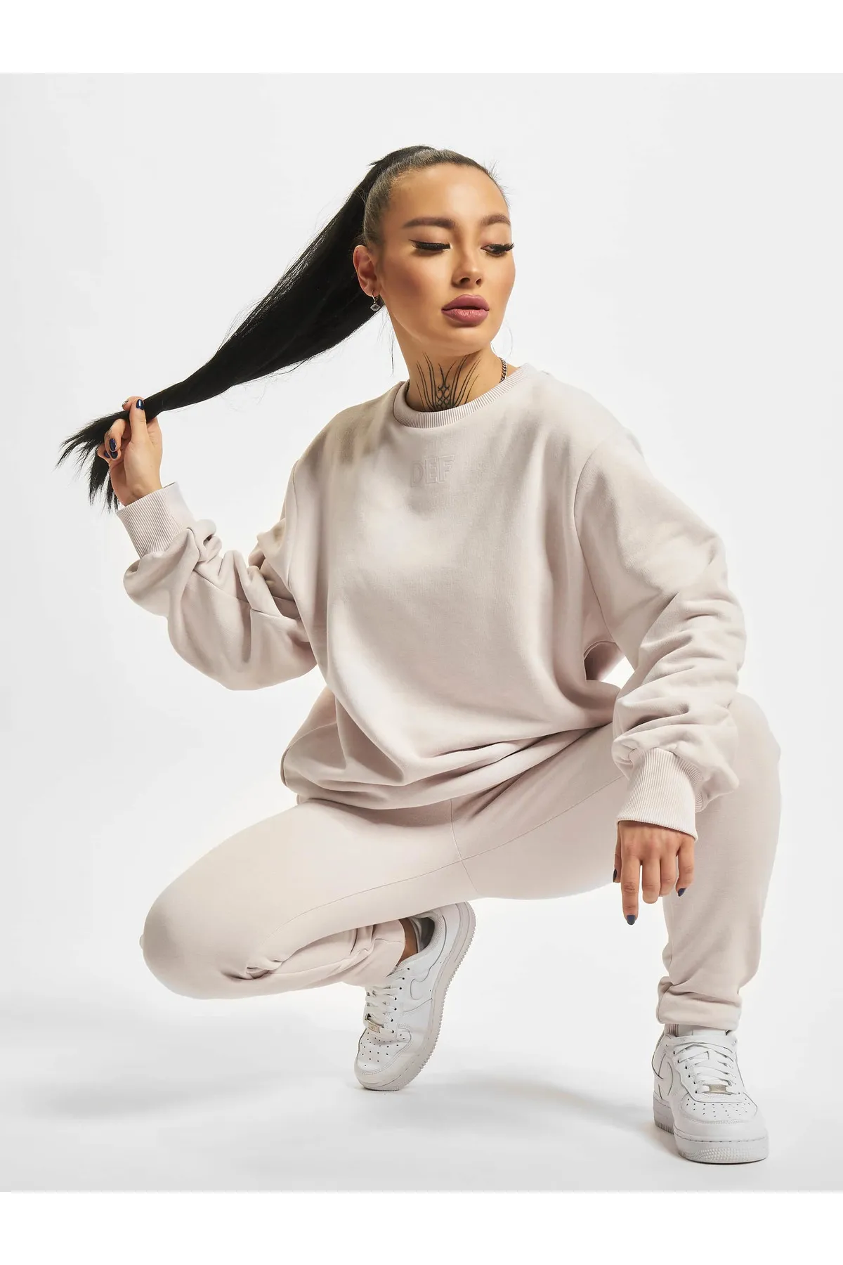 DEF  Jogginghose - Beige - Straight