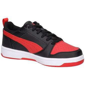 PUMA Rebound V6 Lo Jr Sneaker in schwarz