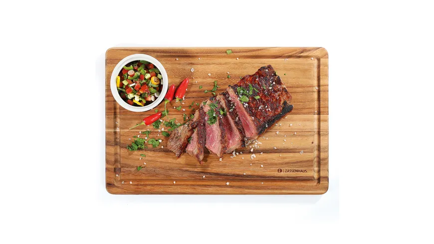 ZASSENHAUS Akazie Steakbrett 36x23cm
