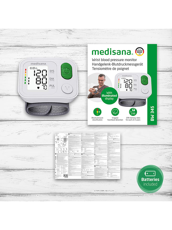 Medisana Handgelenk-Blutdruckmessgerät 