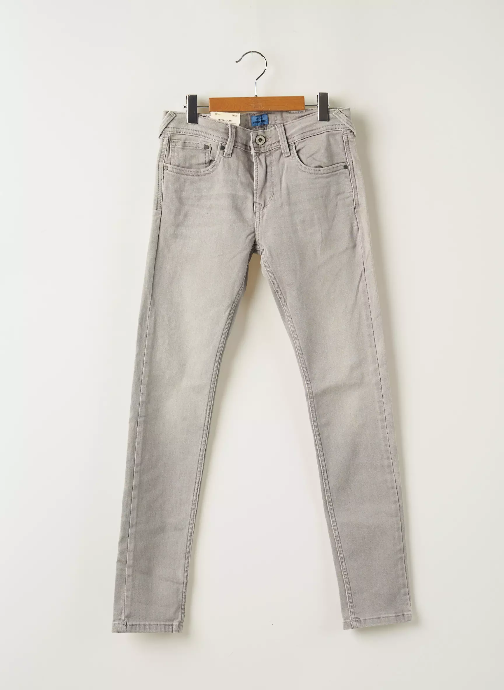 Pepe Jeans Jeans Coupe Slim Garcon couleur gris