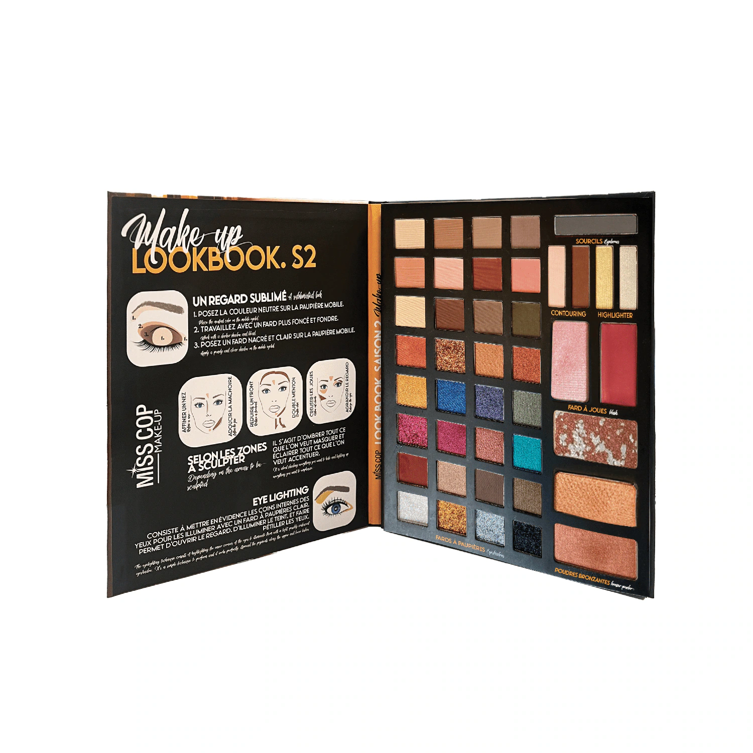 Knjiga s izgledom Miss Cop Palette 2