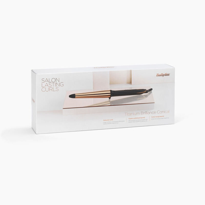 BaByliss Titanium Brilliance Conical Wand