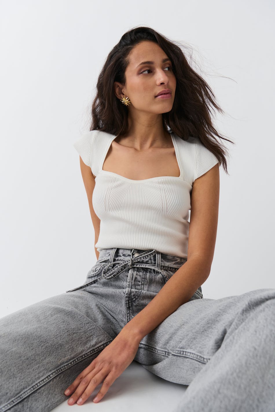 Knitted top